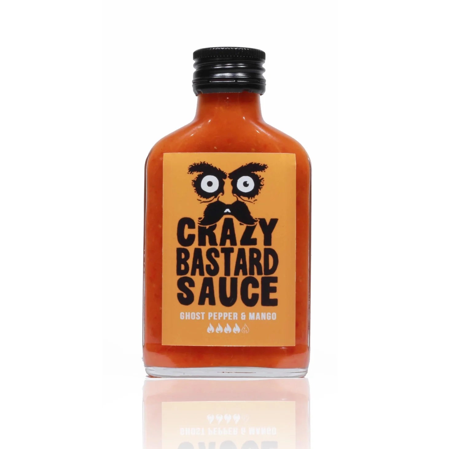 Crazy Bastard Sauce – Ghost Pepper & Mangue