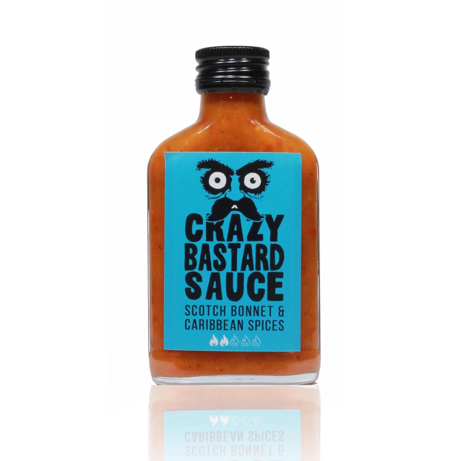 Crazy Bastard Sauce – Scotch Bonnet & Caribbean Spices